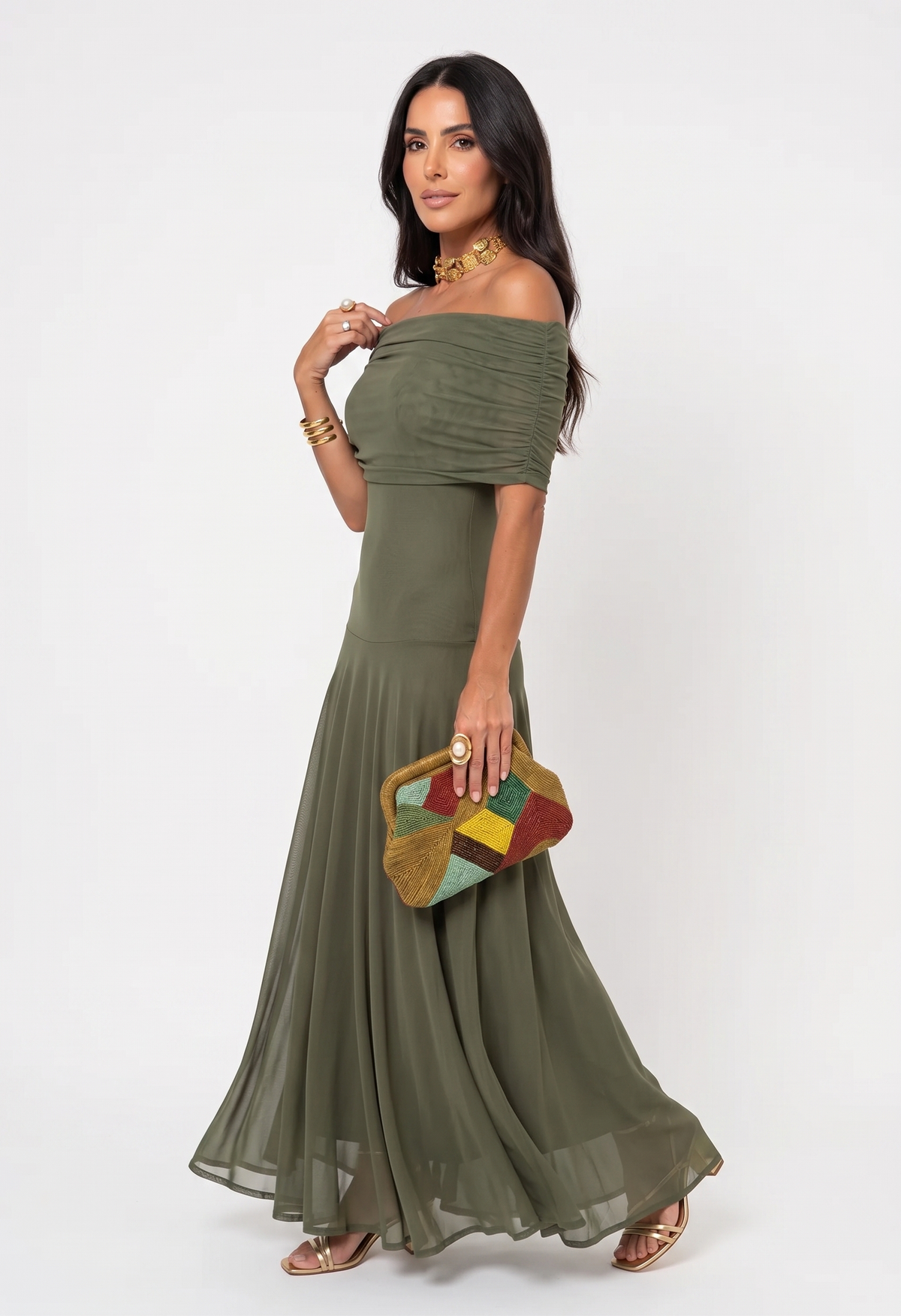 Carla - Vestido maxi elegante y sencillo