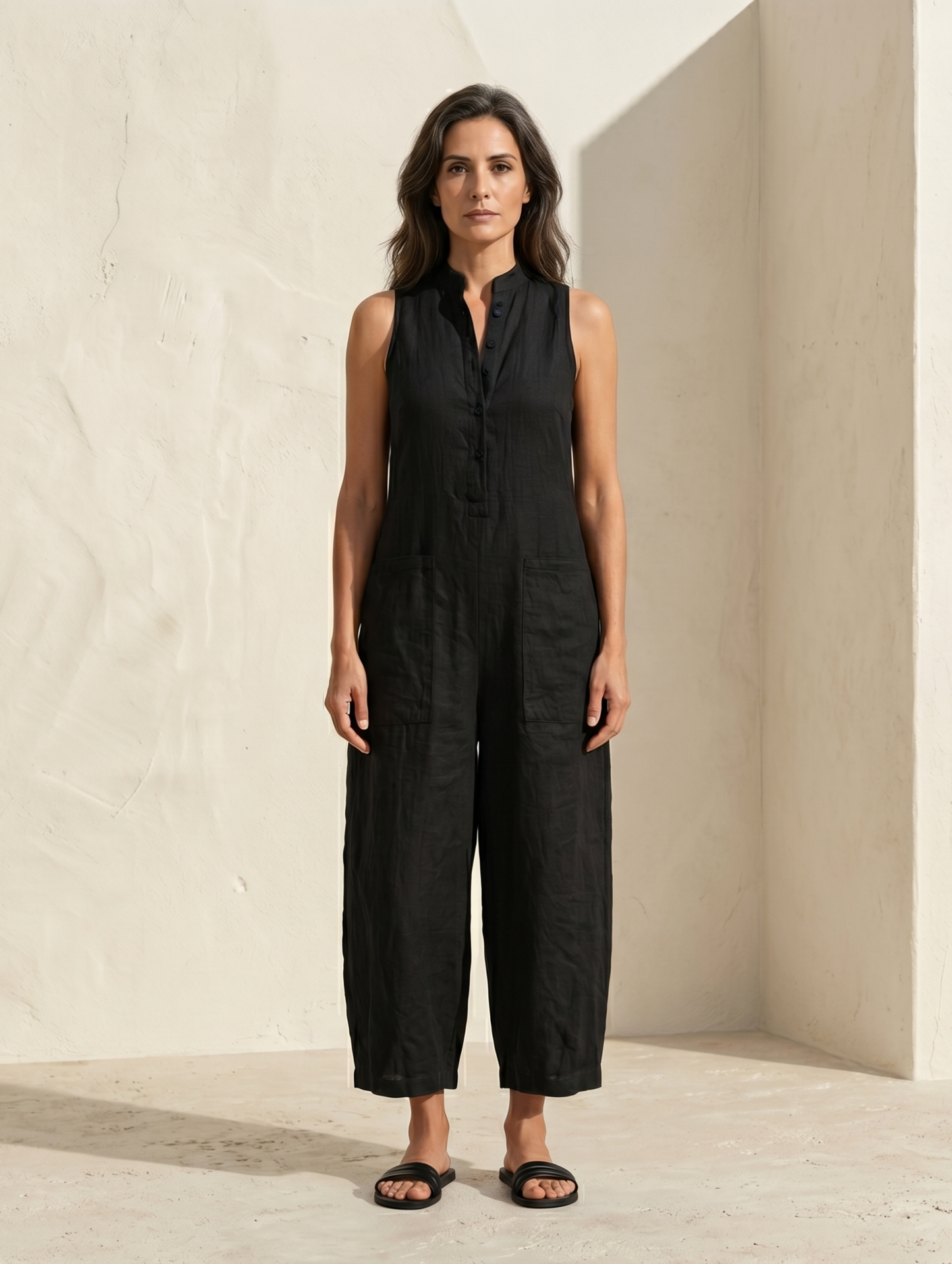 Lucinda | Mono elegante sin mangas