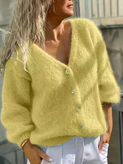 Hozanna - Jersey De Manga Larga De Punto Con Botones
