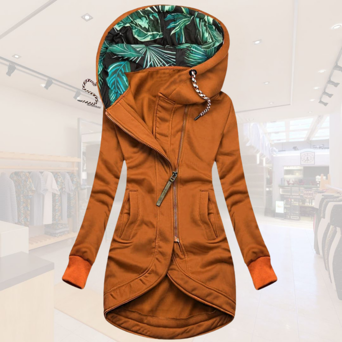 Amira - Chaqueta De Invierno Impermeable Y Cortaviento