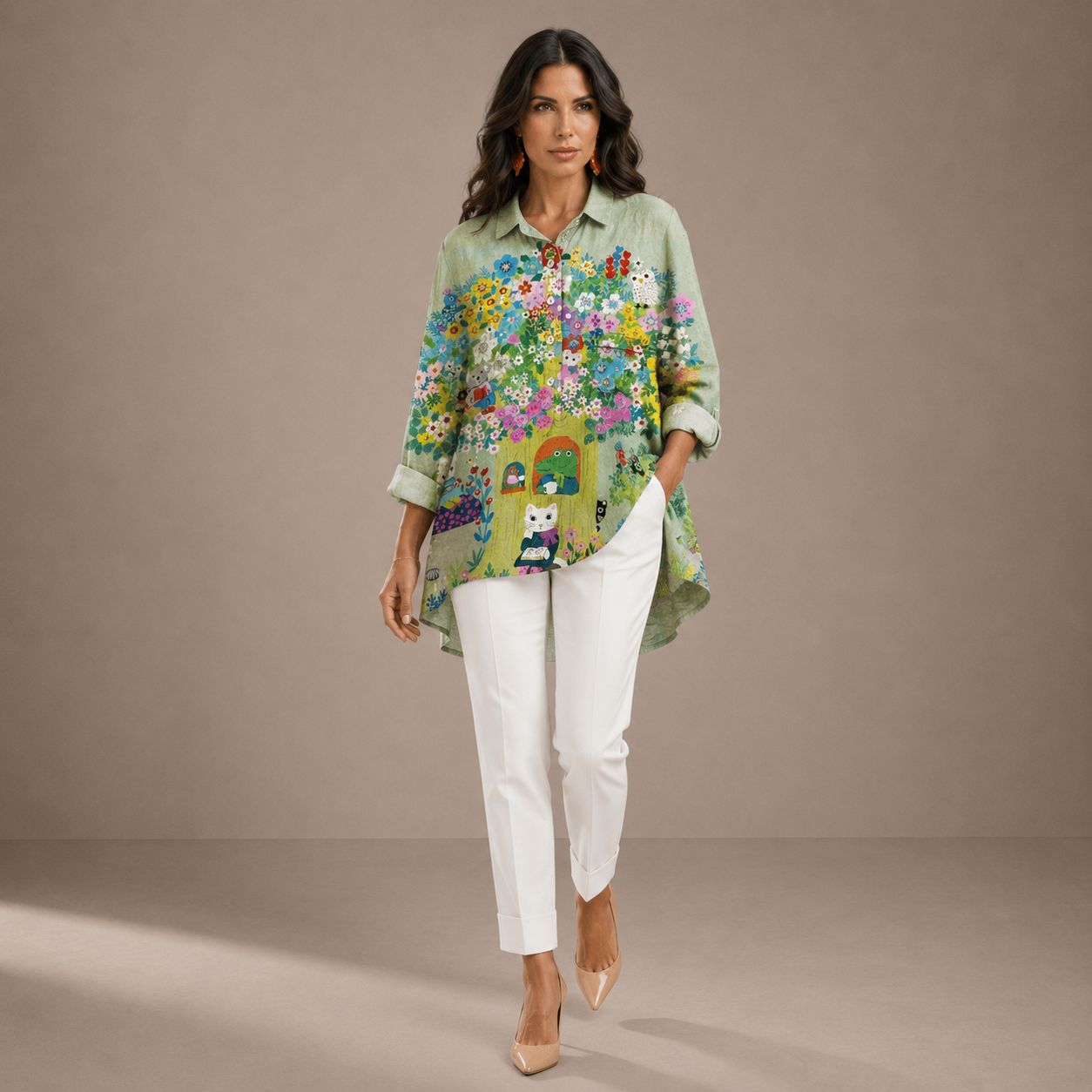 Caroline | Blusa elegante de verano