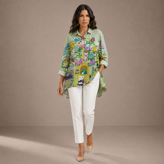Caroline | Blusa elegante de verano