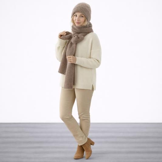 Fleece | Gorro Y Bufanda Forrados Y A Prueba De Viento