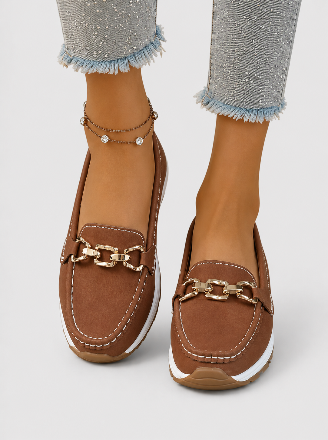 Luisa - Zapatos ortopédicos tipo mocasín