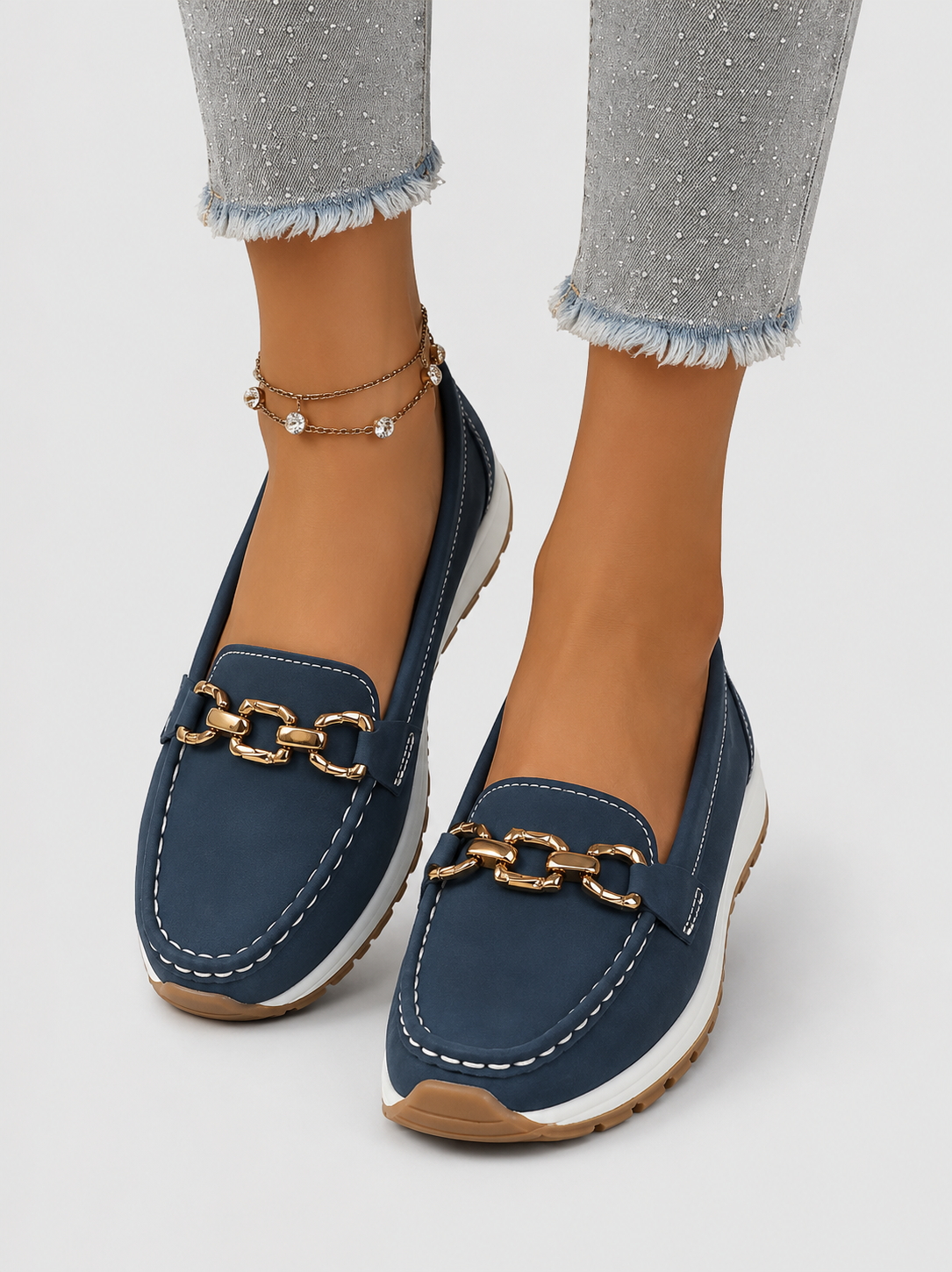 Luisa - Zapatos ortopédicos tipo mocasín