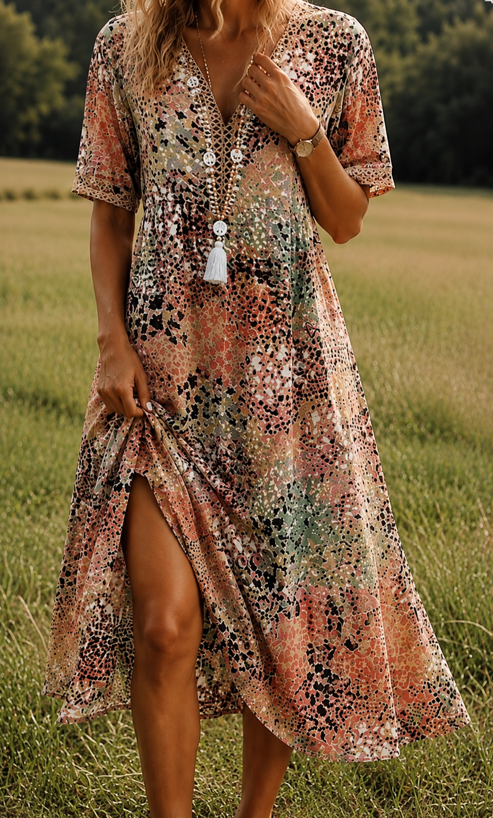 Iris – Vestido ligero y vaporoso con un corte favorecedor