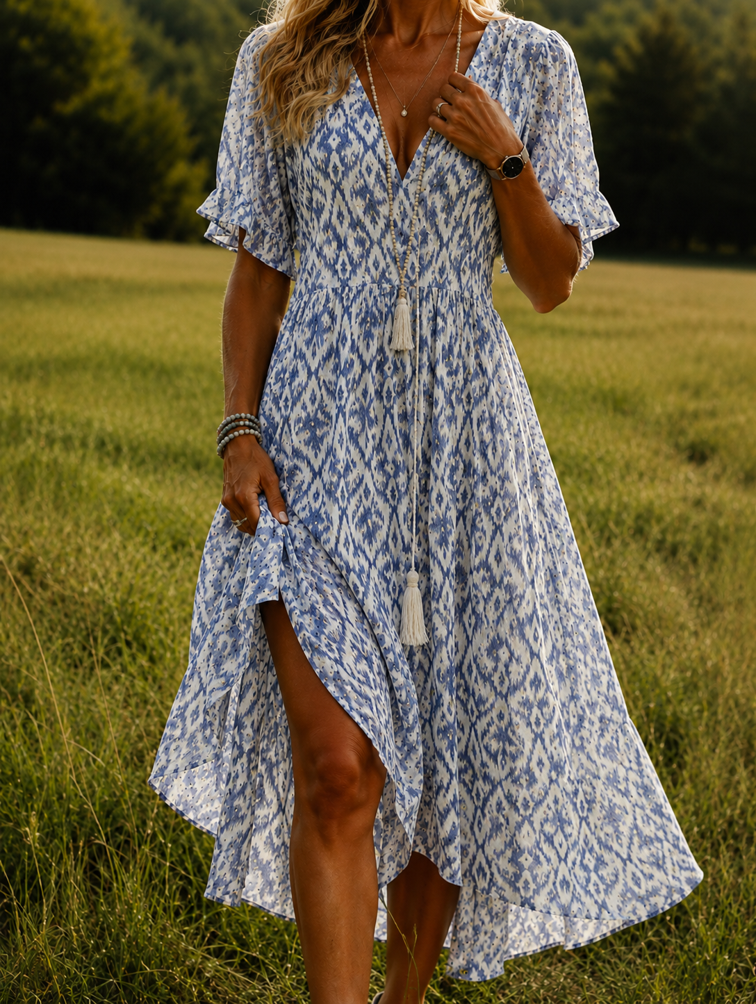 ARIA | Vestido boho que cubre el vientre