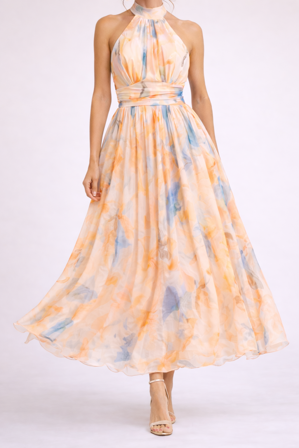 Valentina™ | Vestido halter elegante