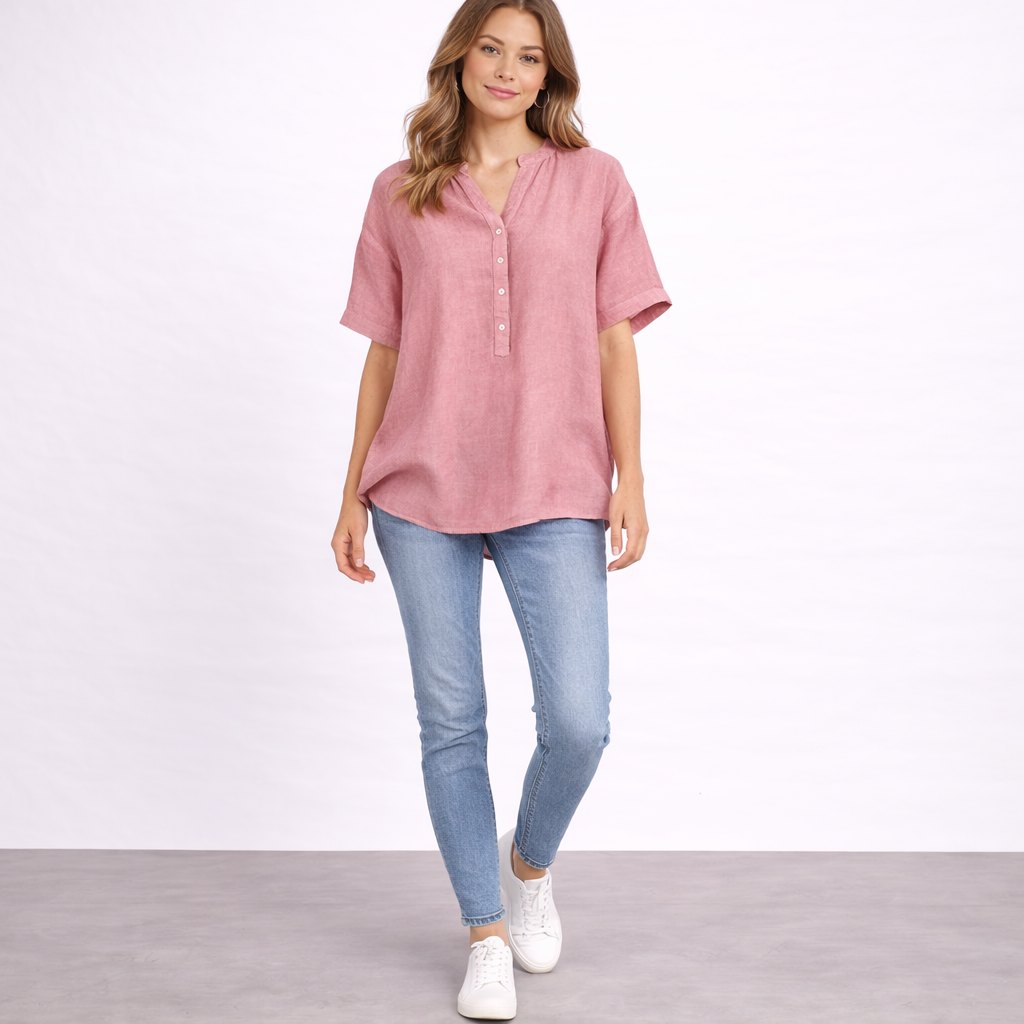 Nuriza | Blusa Con Cuello En V