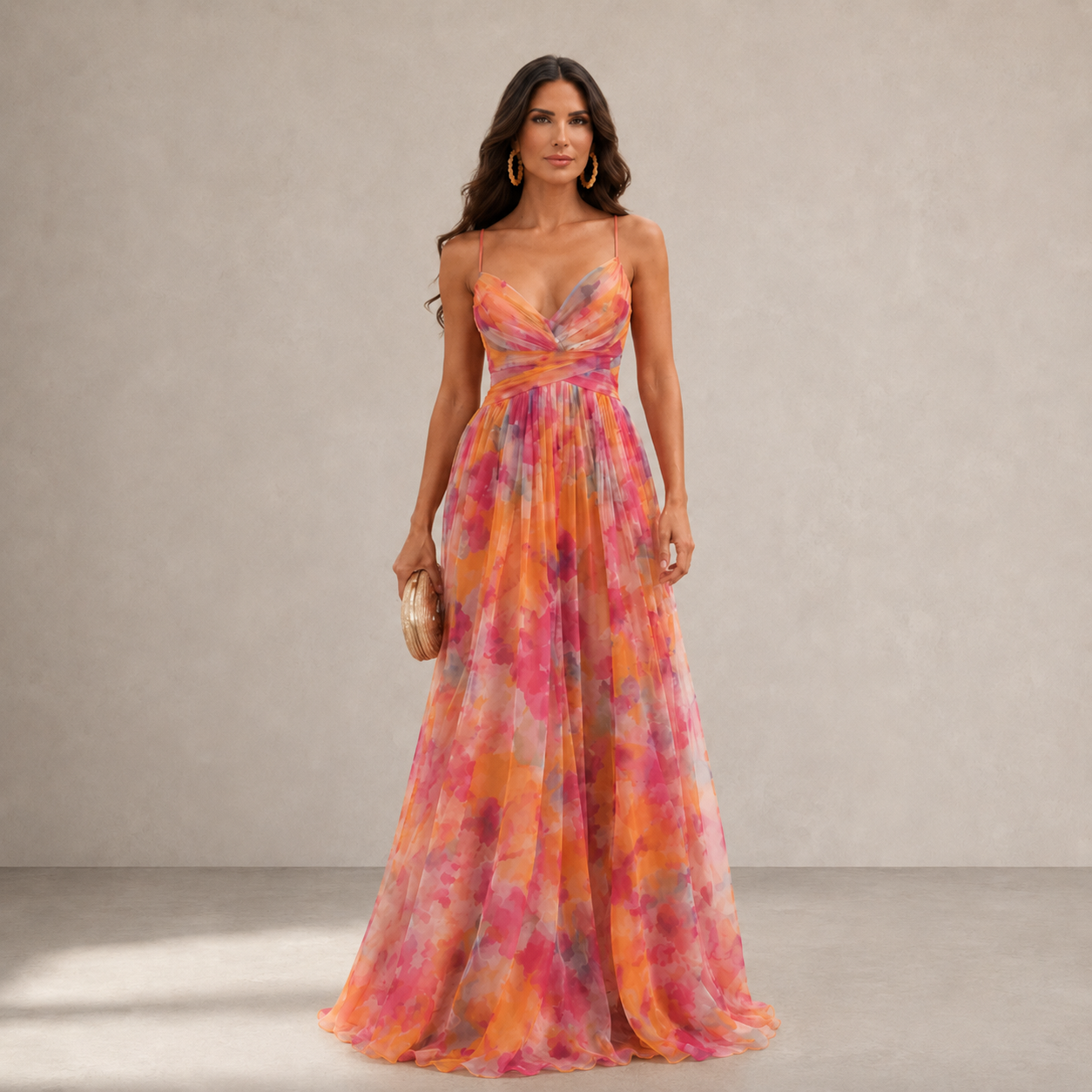 Martina™ | Vestido maxi floral encantador