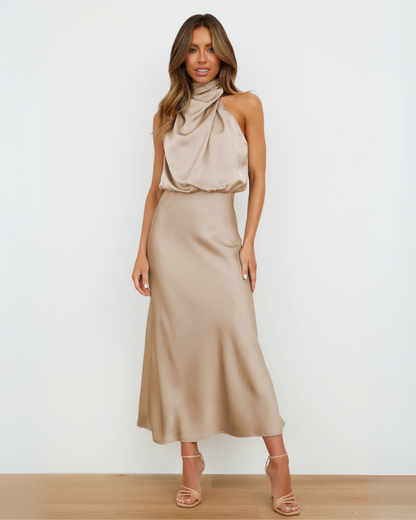 Violeta| Vestido Sahara en capas