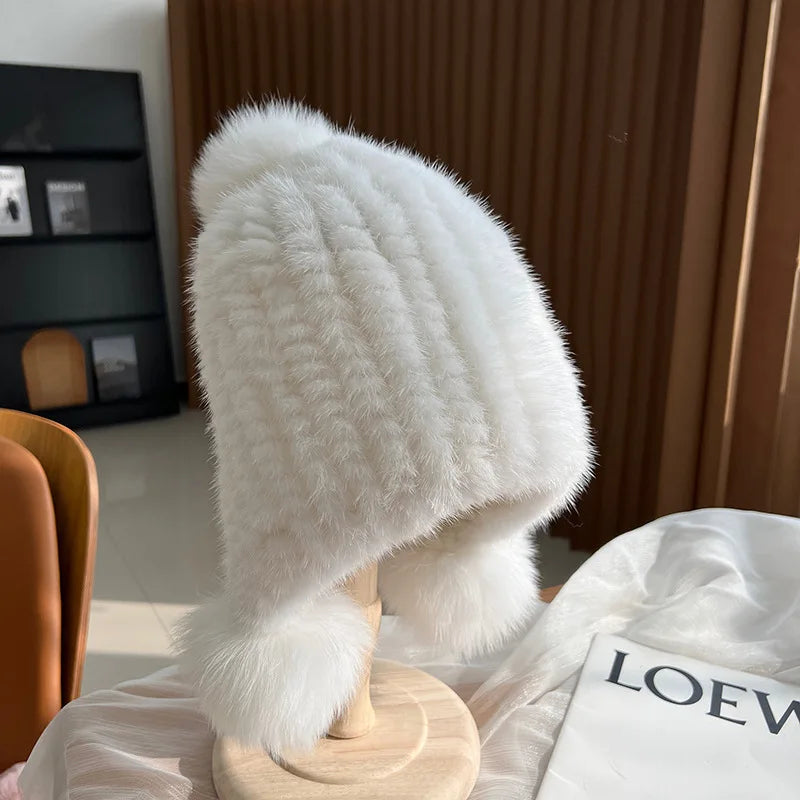 Isadora | PREMIUM Gorro De Piel De Visón