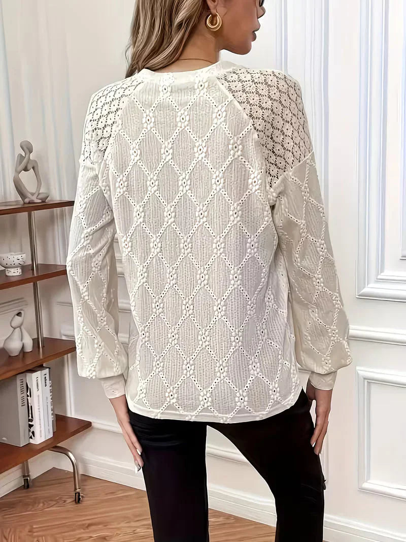 Livia - Blusa Estampada De Manga Larga