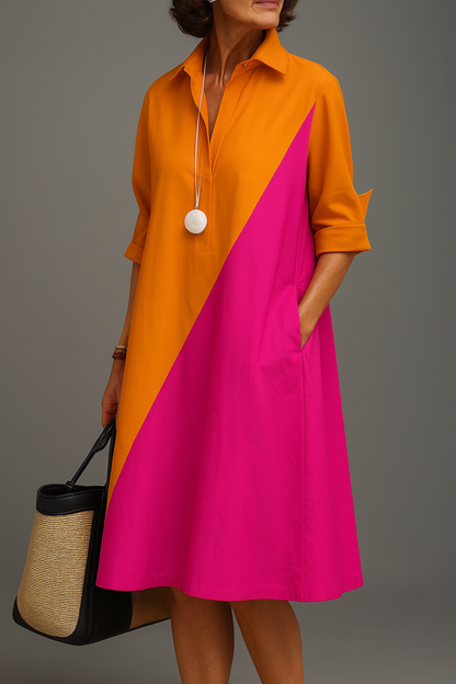 Luisa| Vestido midi cómodo