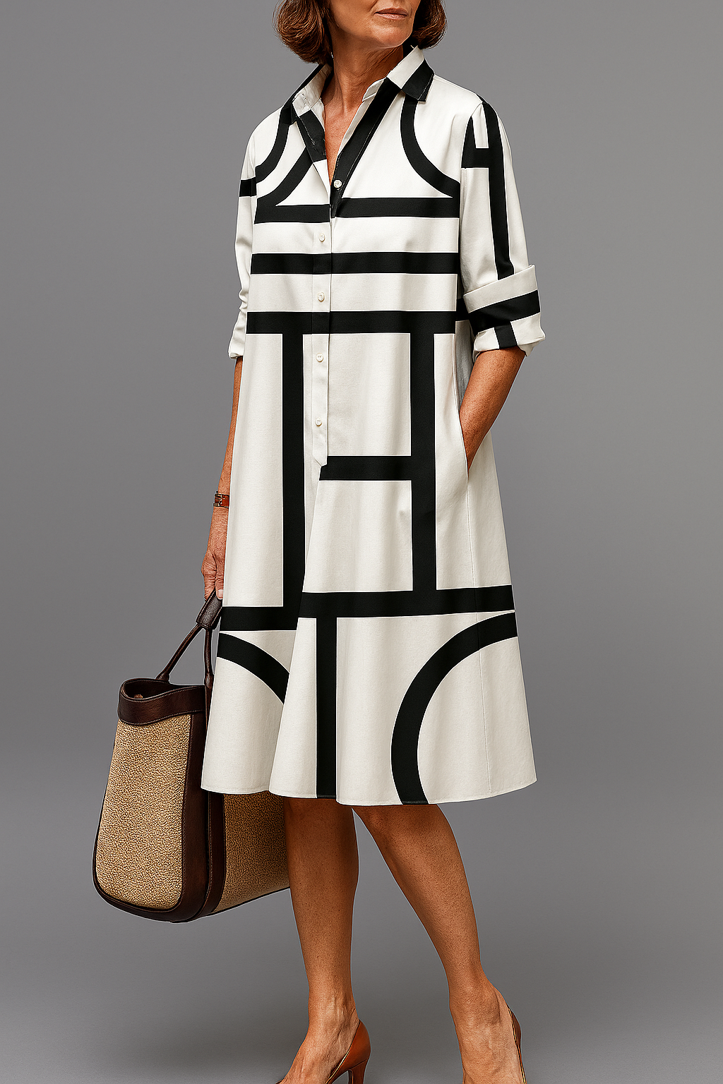 Selena| Elegante vestido midi