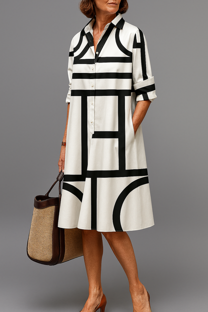 Blanca | Elegante vestido midi