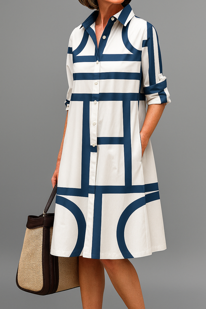 Luisa| Vestido midi cómodo