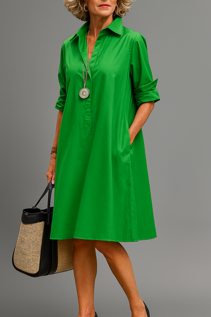 Luisa| Vestido midi cómodo