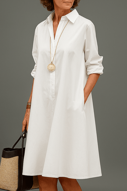 Blanca | Elegante vestido midi