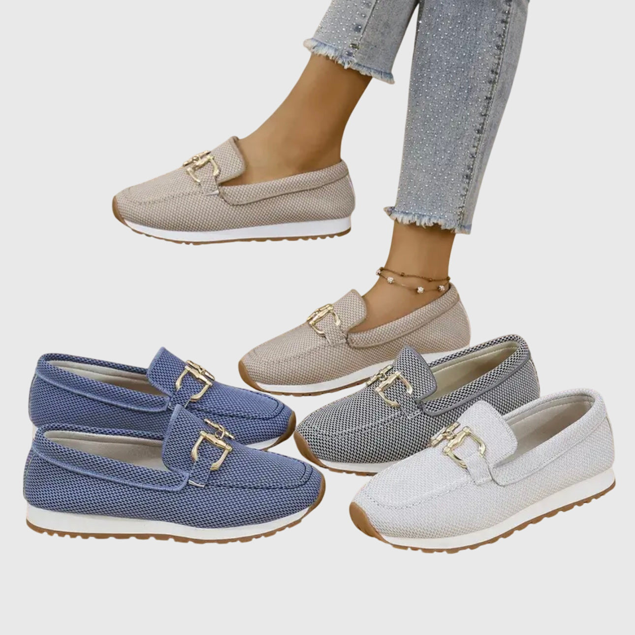 Luisa - Zapatos ortopédicos tipo mocasín