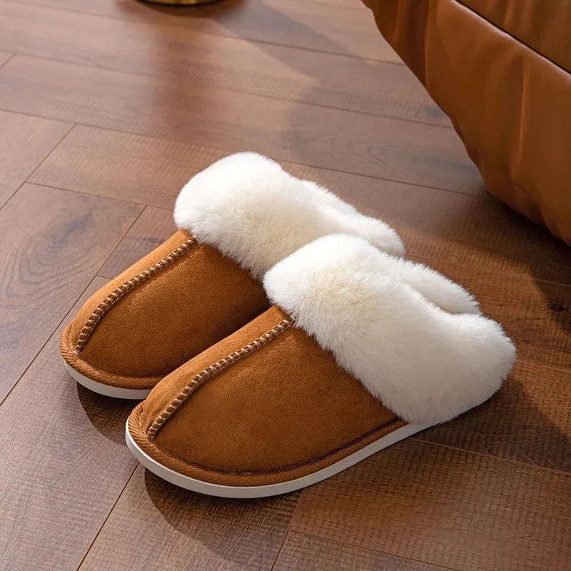 Chioma - Zapatillas Antideslizantes De Pelo Para El Invierno