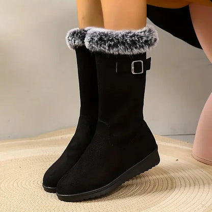 Morgane - Botas Altas Alto Tobillo Impermeables