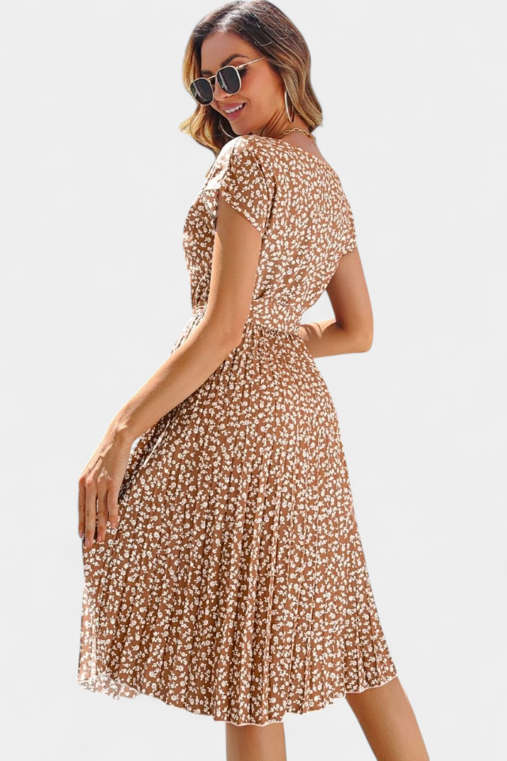 Marta - Vestido Floral de Inspiración Campestre