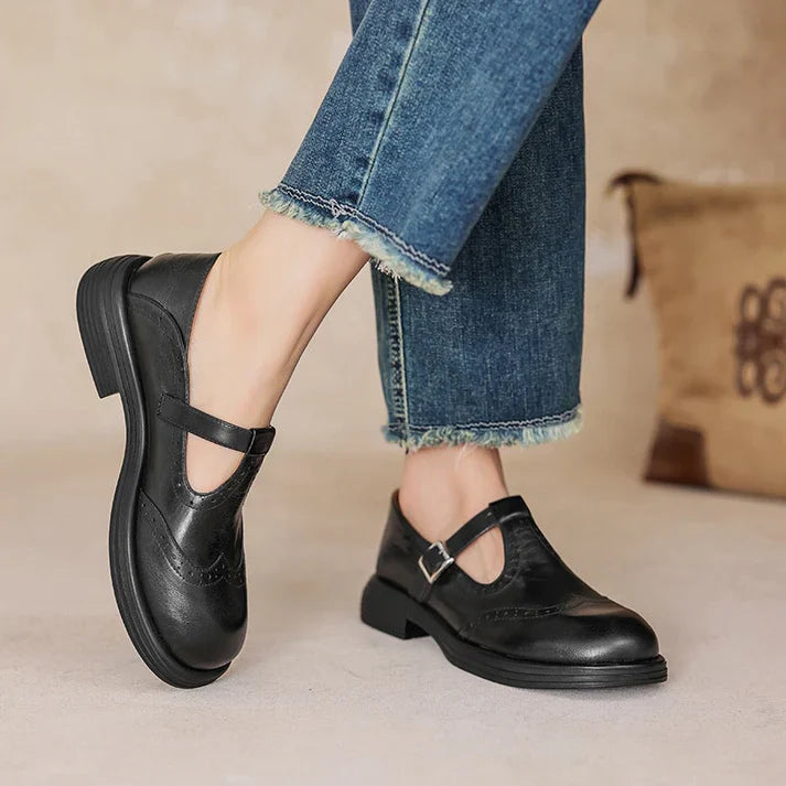 Verda - Zapatos Elegantes De Cuero